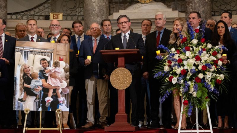 The House voted Wednesday to advance a resolution honoring slain conservative activist Charlie Kirk, clearing the way for floor debate later this week.
Lawmakers voted in favor of advancing the measure and a bill to avert a government shutdown in a joint mechanism known as a ‘rule vote.’
The rule was adopted in a 216 to 210 vote along party lines. Rep. Thomas Massie, R-Ky., who is known to be opposing the federal funding bill, was the lone lawmaker from either side to vote ‘present.’
Massie explained to Fox News Digital that he vehemently supports the Kirk resolution, but opposed an unrelated provision in the rule that blocks Congress’ ability from weighing in on tariff policy.
‘I’m a cosponsor of the Kirk resolution, and obviously I will vote for it, but shamefully they turned off Congress’s ability to vote on tariffs with this rule,’ Massie said.
Rule votes are procedural hurdles that commonly tie together unrelated pieces of legislation that, if adopted, allow House lawmakers to debate each measure individually before respective votes. 
The current rule’s adoption means House lawmakers could vote on the resolution to honor Kirk on either Thursday or Friday.
A vote on the measure to avert a government shutdown – a short-term extension of current federal funding levels called a continuing resolution, or CR – is expected Friday morning.
It is not surprising that no Democrats supported the rule’s adoption on Wednesday; rule votes traditionally fall along party lines and have rarely seen bipartisan crossover, even if the legislation they include has wide support from both Republicans and Democrats.
And while Democrats are largely expected to buck the GOP-led government funding patch, the resolution to honor Kirk’s legacy is expected to get healthy bipartisan support.
The Turning Point USA founder was assassinated last week during a college campus speaking event in Utah.
The resolution to honor him, led by Speaker Mike Johnson, R-La., lauded Kirk as ‘one of the most prominent voices in America, engaging in respectful, civil discourse across college campuses, media platforms and national forums, always seeking to elevate truth, foster understanding and strengthen the Republic.’
It also said Kirk’s ‘commitment to civil discussion and debate stood as a model for young Americans across the political spectrum, and he worked tirelessly to promote unity without compromising on conviction,’ and it called his killing ‘a sobering reminder of the growing threat posed by political extremism and hatred in our society.’
Both Democrats and Republicans have released statements condemning political violence in the wake of Kirk’s killing.
The latter measure that advanced on Wednesday evening, the CR, will keep government agencies funded at current levels through Nov. 21 of this year – if it’s passed by the House and Senate and signed into law by President Donald Trump.
That bill includes a combined $88 million in added security funds for Congress, the judicial branch and the executive branch.
Conversations about boosting lawmaker security, in particular, had been ongoing but took on new urgency after Kirk’s death.
This post appeared first on FOX NEWS