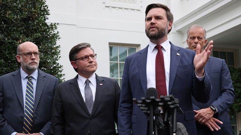 Republican and Democratic congressional leaders left a meeting with President Donald Trump with no deal to avert a government shutdown as the deadline fast approaches. 
Leaders met with Trump on Monday for roughly an hour to negotiate a path forward to avert a partial government shutdown, but it appeared neither side was willing to budge from their position. 
Vice President JD Vance said after the meeting, ‘I think we’re headed into a shutdown because the Democrats won’t do the right thing. I hope they change their mind.’
‘If you look at the original they did with this negotiation, it was a $1.5 trillion spending package, basically saying the American people want to give massive amounts of money, hundreds of billions of dollars to illegal aliens for their health care, while Americans are struggling to pay their health care bills,’ Vance said. ‘That was their initial foray into this negotiation. We thought it was absurd.’
Democrats, however, have pushed back on assertions that they’re looking to salvage healthcare for anyone but the American people.
‘There was a frank and direct discussion with the President of the United States and Republican leaders. But significant and meaningful differences remain,’ Jeffries said. ‘Democrats are fighting to protect the health care of the American people, and we are not going to support a partisan Republican spending bill that continues to gut the health care of every day America, period.’
Congress has until midnight Oct. 1 to pass a short-term funding extension, or continuing resolution (CR), to avert a partial government shutdown. The House already passed a funding extension, but the bill was blocked in the Senate earlier this month. 
Republicans and the White House want to move forward with their ‘clean,’ short-term funding extension until Nov. 21, while Democrats have offered a counter-proposal that includes a permanent extension of expiring Obamacare tax credits and other wishlist items that are a bridge too far for the GOP. 
Vance appeared alongside Speaker Mike Johnson, R-La., Senate Majority Leader John Thune, R-S.D., and Office of Management and Budget (OMB) Director Russ Vought in a show of Republican unity after the meeting, but made clear both sides are still far apart.
Thune, holding up a copy of the funding extension, panned Jeffries and Schumer’s accusation that the bill was partisan in nature. 
Congressional Republicans argue that the House GOP’s is everything that Democrats pushed when they controlled the Senate: a ‘clean,’ short-term extension to Nov. 21 without partisan policy riders or spending, save for millions in new spending for increased security for lawmakers. 
‘To me, this is purely a hostage-taking exercise on the part of the Democrats,’ Thune said. ‘We are willing to sit down and work with them on some of the issues they want to talk about, whether it’s an extension of premium tax credits, with reforms, we’re happy to have that conversation. But as of right now, this is a hijacking.’
Neither Schumer nor Jeffries took questions after their remarks, but appeared slightly more optimistic than their GOP counterparts after the meeting concluded.
‘I think for the first time, the president heard our objections and heard why we needed a bipartisan bill,’ Schumer said. ‘Their bill has not one iota of Democratic input. That is never how we’ve done this before.’
Vance said he was ‘highly skeptical’ that it was Trump’s first time hearing the issue and said there was a bipartisan path forward on healthcare – but panned Democrats’ push to include an extension of COVID-19 pandemic-era Affordable Care Act (ACA) extensions in the bill.
‘We want to work across the aisle to make sure that people have access to good healthcare,’ he said, but added, ‘We are not going to let Democrats shut down the government and take a hostage unless we give them everything that they want. That’s not how the people’s government has ever worked.’
The meeting in the Oval Office comes after Trump canceled a previously scheduled confab last week with just Schumer and Jeffries. At the time, the president railed against their demands on his social media platform Truth Social and contended that congressional Democrats were pushing ‘radical Left policies that nobody voted for’ in their counter-CR. 
Democrats’ demands center on an extension to expiring Affordable Care Act subsidies, though their counter-proposal also included language to repeal the healthcare section of the GOP’s ‘big, beautiful bill’ and a clawback of canceled NPR and PBS funding. 
Senate Republicans have argued that Democrats’ desires are unserious, and Thune has publicly said that Republicans would be willing to have discussions on the ACA subsidies, which are set to sunset at the end of this year, after the government is funded. 
Schumer insisted Democrats needed it addressed immediately, however, in a press conference back on Capitol Hill after the meeting.
‘We think when they say later, they mean never. We have to do it now, first because of the timing issue and second, because now is the time we can get it done,’ he said.
The White House is also leveraging the threat of mass firings should the government shut down that go beyond the standard furloughing of nonessential employees. Still, Schumer and Senate Democrats have not buckled. 
The Senate is expected to vote again on the bill on Tuesday.
This post appeared first on FOX NEWS